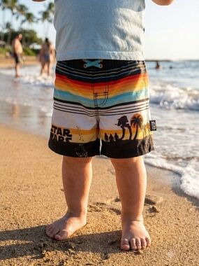 Disney Star Wars Swim Trunks-Size 3T EUC